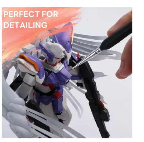 10 darabos művész ecsetkészlet – precíz részletekhez és miniatűr festéshez