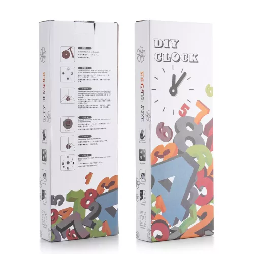 Nagyméretű DIY Modern Halk Falióra – 3D Öntapadós Római Számos, Ezüst Színben (90 cm – 1,8 m, szabadon állítható méret)