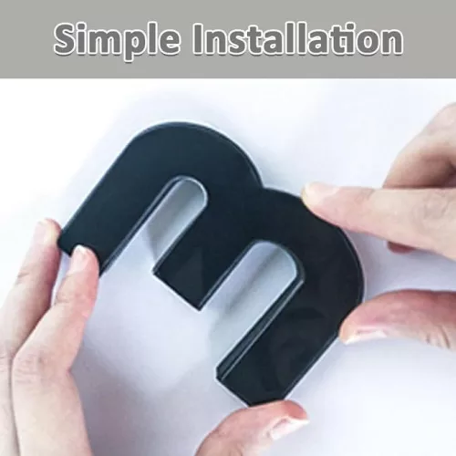 Nagyméretű DIY Modern Halk Falióra – 3D Öntapadós Római Számos, Ezüst Színben (90 cm – 1,8 m, szabadon állítható méret)