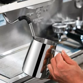 Nádoba na mlieko z nehrdzavejúcej ocele – 350 ml