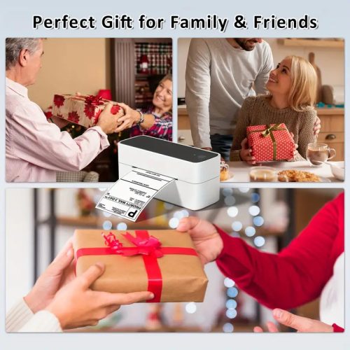 Phomemo Vezeték Nélküli Hőcímke Nyomtató (10,16 × 15,24 cm) - kék