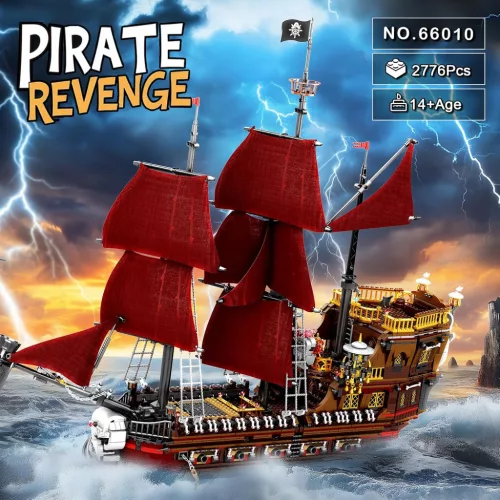 Reobrix Queen Anna’s Revenge Kalózhajó Építőkészlet (3066 Darab)