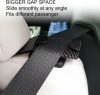 2 db Hátsó Biztonsági Öv Vezető (Carbon Seat Belt Guide) – Tesla Model Y 2021–2023