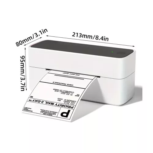 Phomemo Vezeték Nélküli Hőcímke Nyomtató (10,16 × 15,24 cm) -zöldeskék