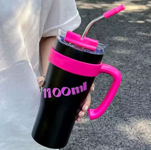 Rózsaszín Rozsdamentes Acél Kulacs (CY-069) 1100 ml 