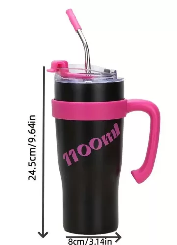 Rózsaszín Rozsdamentes Acél Kulacs (CY-069) 1100 ml 