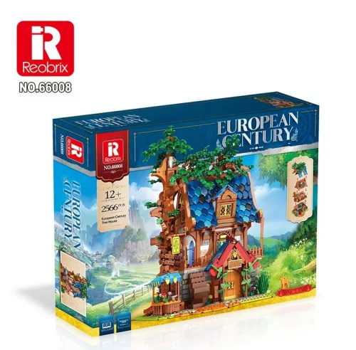 Reobrix 66008 Tree House – Középkori városi lombház építőkészlet (2566 db)
