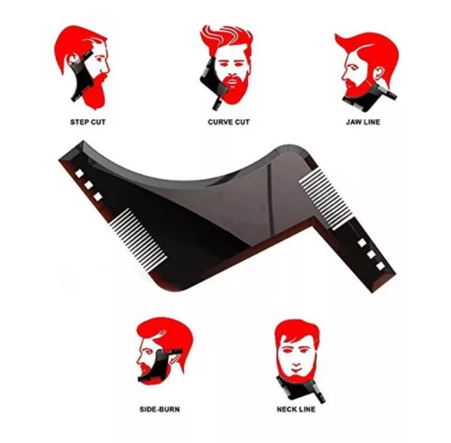 Szakáll és bajusz kontúrfésű