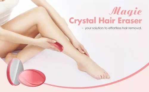 Bezbolestný odstraňovač chĺpkov na opakované použitie - Crystal Hair Eraser