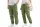 Bavlnené voľnočasové nohavice s elastickým pásom - NATUST unisex cargo nohavice - (170-176 cm)