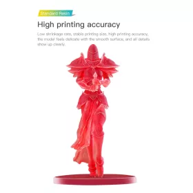   Biela - Creality Standard Resin - 500 g | Rýchla, presná živica pre LCD/DLP 3D tlačiarne