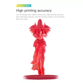   Zelená - Creality Standard Resin - 500 g | Rýchla, presná živica pre LCD/DLP 3D tlačiarne