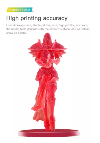  Creality Standard Resin – Zöld – 500 g | Gyors, precíz LCD/DLP 3D nyomtatógyanta