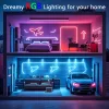 Flexibilný RGB LED neonový pás 1x10 m – aplikácia + diaľkové ovládanie, synchronizácia s hudbou, IP67