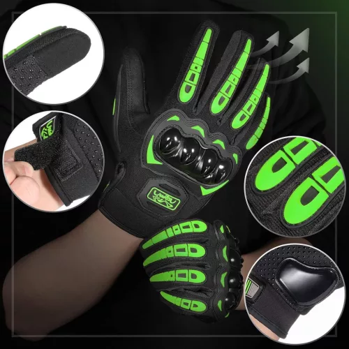 Cofit motoros kesztyű XXL, zöld