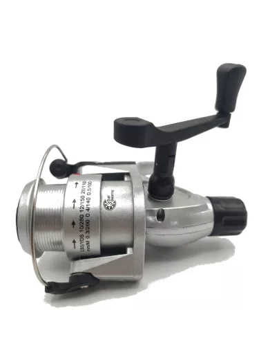 Rybársky navijak FCP SilverBow 500 – s zadnou brzdou, 3 ložiskami, s Long Cast bubnom, naplnený monofilovou šnúrou - výhodná cena