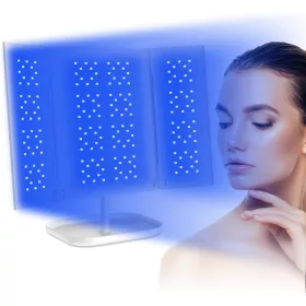   Prenosná opalovacia lampa Cozion 24 W so 192 LED diódami – na opalovanie tváre a tela doma