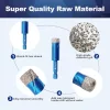 2 ks/balenie, šesťhranná stopka - BRSCHNITT Sada suchých diamantových vrtákov 14 mm
