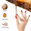 Sada základného a vrchného laku Vishine – gélový lak s dlhotrvajúcim účinkom, ktorý sa dá odstrániť, 2 × 15 ml - výhodná cena