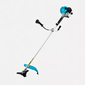   Benzínová kosačka na trávu / krovinorez – s dvojtaktným motorom 72 cm³ – modrá
