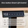 Elektrický stôl s nastaviteľnou výškou NearHub OD30E-B-120 – čierny, 120 × 60 cm