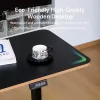 Elektrický stôl s nastaviteľnou výškou NearHub OD20E-B-120 – čierny, 120 × 60 cm