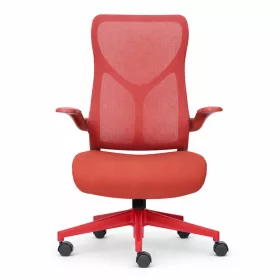  Ergonomická kancelárska stolička NearHub EC10 – štýlový komfort pre domácnosť aj kanceláriu – červená