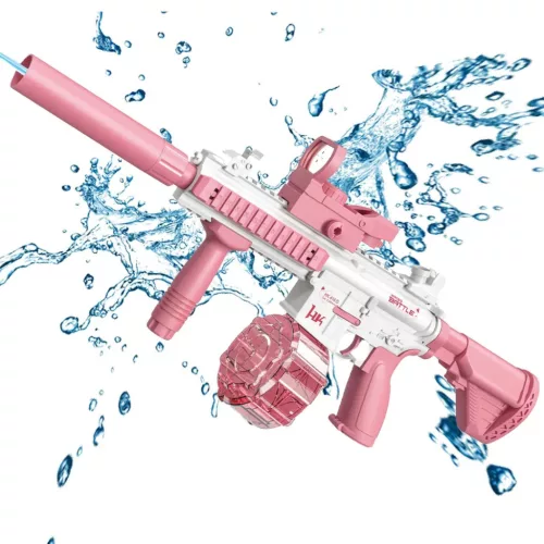 Elektrická vodná puška M416, ružová