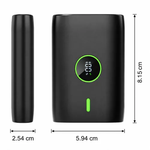Powerbank s kapacitou 10 000 mAh – rýchle nabíjanie, LED displej