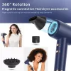 Fén PARWIN PRO Air-Sonic s úložným vreckom a ochrannými rukavicami – s technológiou záporných iónov a magnetickými hlavicami