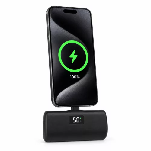 Powerbanka USB-C s kapacitou 5000 mAh a LCD displejom