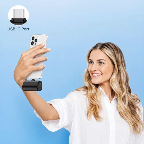 Powerbanka USB-C s kapacitou 5000 mAh a LCD displejom