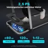Mobvoi Home Treadmill SE – skladací bežecký pás 3 v 1 – 12 km/h, 2,5 LE, Bluetooth, aplikácia TicSports