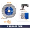 BRSCHNITT obojstranný diamantový rezací a brúsny kotúč – 125 mm