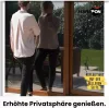 Sada čiernych odrazových tieniacich fólií na okná MARAPON – 0,5 × 2 m