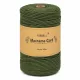 Makramé niť Forbell v khaki farbe na kreatívne ručné práce, 2 mm × 300 m