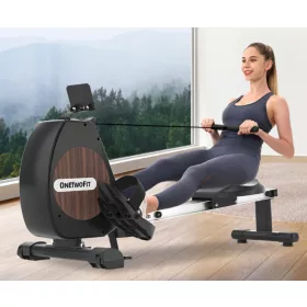   Magnetický veslovací trenažér OneTwoFit H528 – s aplikáciou FitShow