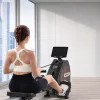 Magnetický veslovací trenažér OneTwoFit H528 – s aplikáciou FitShow