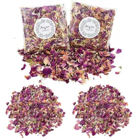 14 csomagos szárított rózsaszirom konfetti – Piros