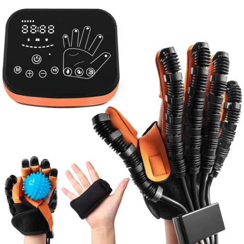 Rehabilitációs robotkesztyű – bal kézre, fejlett ujjtréninggel és bionikus mozgástámogatással - S méret