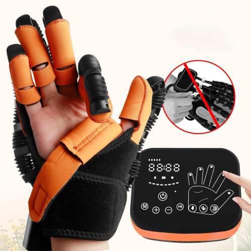 Rehabilitációs robotkesztyű – bal kézre, fejlett ujjtréninggel és bionikus mozgástámogatással - S méret