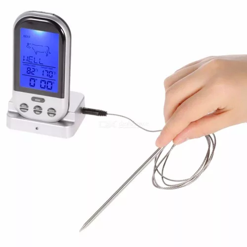 Bezdrôtový digitálny teplomer na potraviny