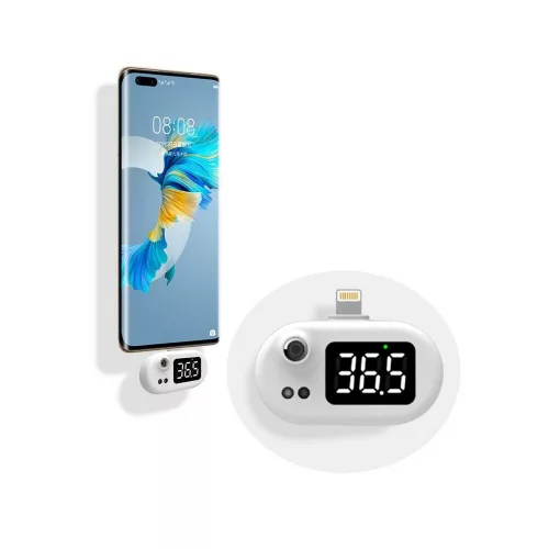 Teplomer pre mobilný telefón – pripojenie k iPhone