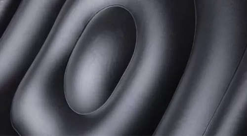 Nafukovací kreslo s podnožkou