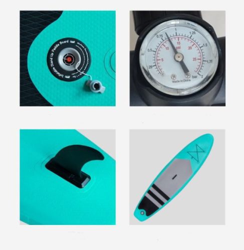 Nafukovací stojaté paddleboard (SUP) SeaWOLF PRO 3,2 m s taškou a doplňky.