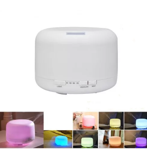 Ultrazvukový aroma difuzér, difuzér éterických olejov (500 ml)