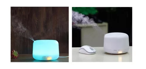 Ultrazvukový aroma difuzér, difuzér éterických olejov (500 ml)