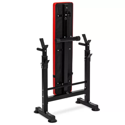 Prenosná lavica na tlak v sede so stojanom