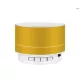 Reproduktor A10 s Bluetooth, kovovo žltý