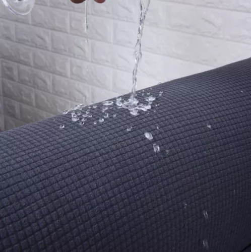 Perma's výlučná univerzálna vodoodolná, flexibilná poťah na pohovku sivobluej farby (pre 2 osoby)